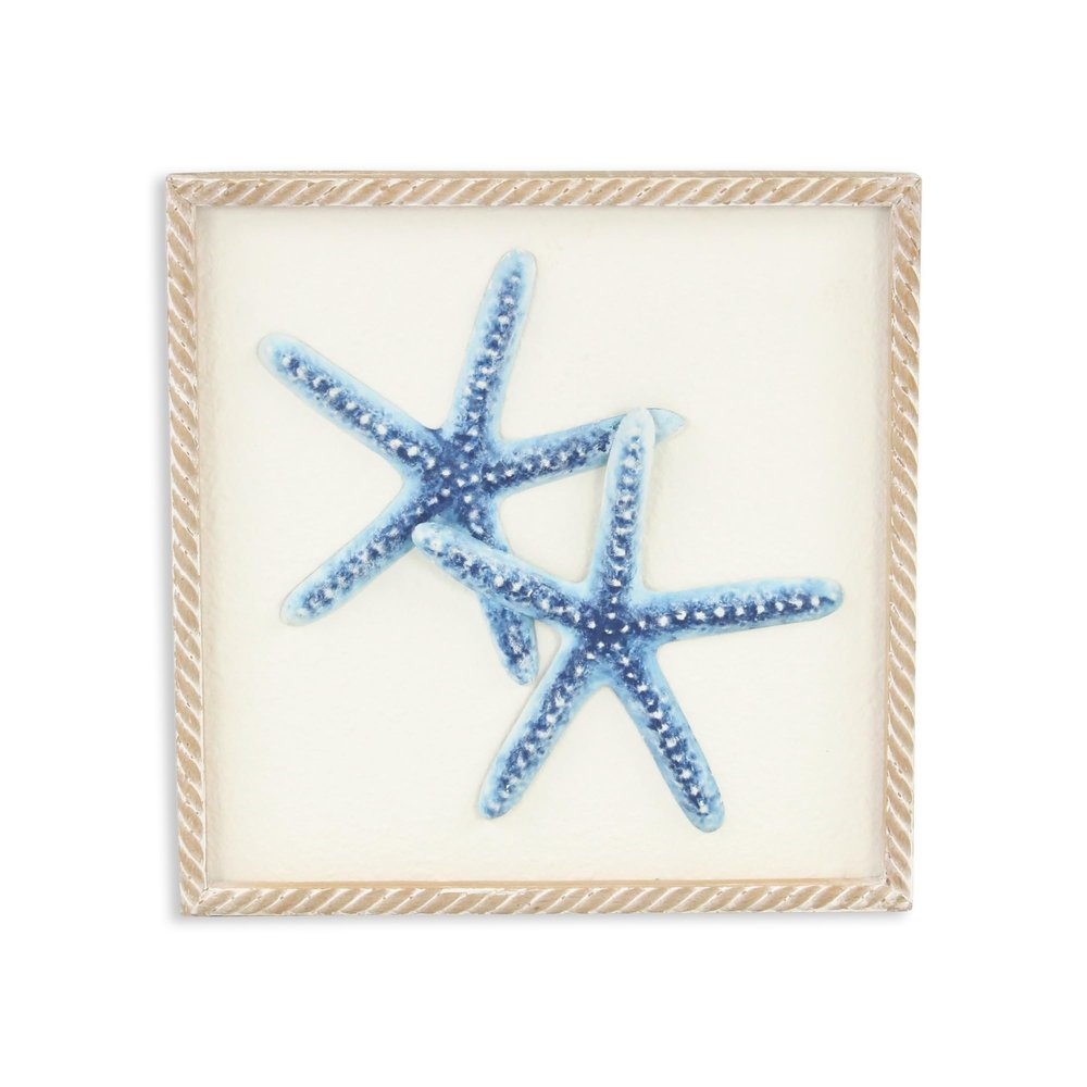 Cheungs Coralia Starfish Metal Relief Wall Art