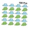 FUNOMOCYA 100pcs Dinosaur Candy Boxes Assorted Shapes Candy Wrapping Cases for Parties Light Delicate Storage Containers view 4