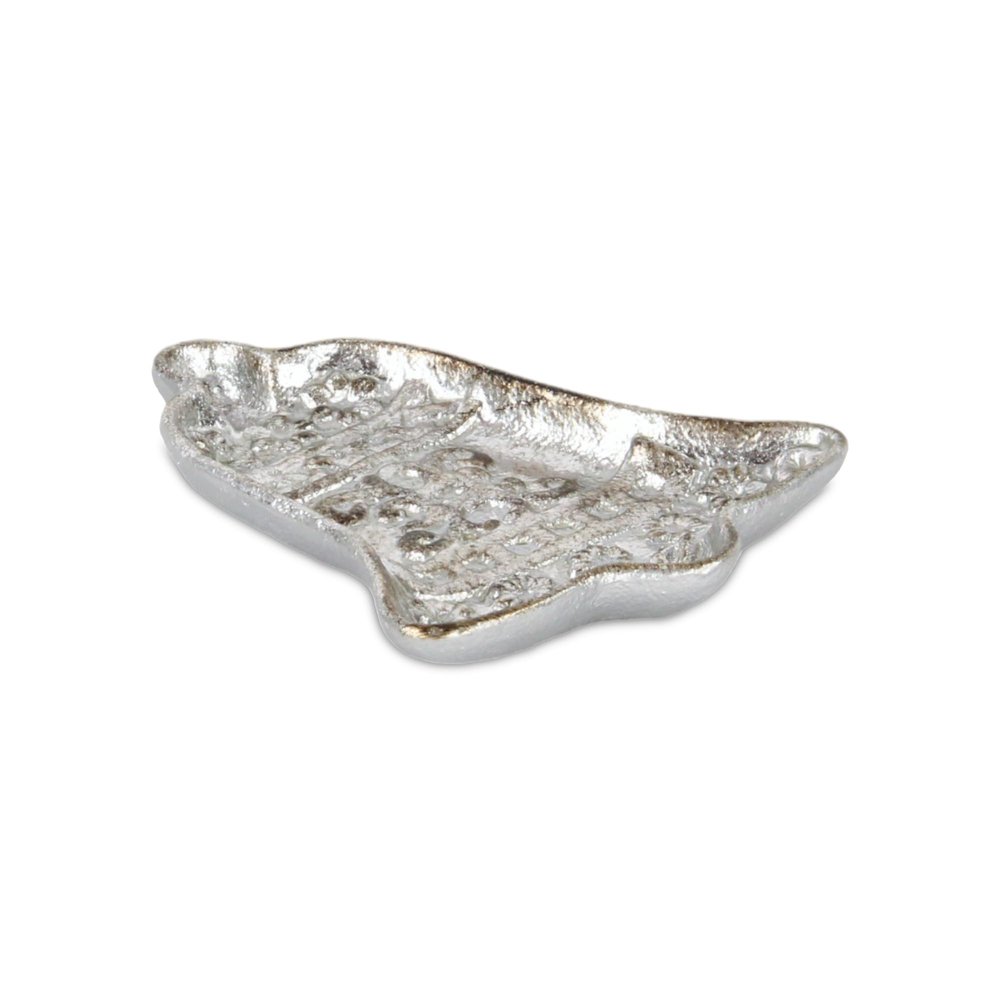 Christmas Bell Cast Silver Gold Catchall Tray