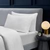 Casual Living Bed Pillows King Size Set of 2, Cotton Covers, Back, Stomach or Side Sleepers, Cooling Down Alternative, Washable, 20-inch x 36-inch, King Bed Pillows, White view 2