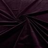 Backdrop King Inc, 60" Wide 90% Polyester 10 Percent Spandex Stretch Crushed Velvet Fabric for Sewing Apparel Costumes Craft, Sold by The Yard. (Raisin, 10 Yards) view 1