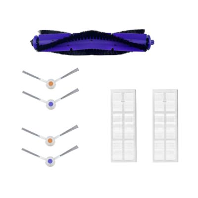 ConvOw Replacement Sweeper Accessories Suitable Compatible for Narwal J3 Robot Vacuum Cleaner Accessories Main Brush Side Brush Filter