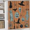 ZGDPBYF 3 Piece Bathroom Rugs Set, Halloween Non-Slip Soft Bath Mat Set, Scary Pumpkin Bathroom Mat, Living Room Bedroom Mat, Machine Washable, Dries Quickly, view 3