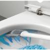 Musolaree Silicone Soft Bristles Long Handle Toilet Brush Set Wall Hanging Toilet Toilet Brush Cleaning Brush view 3