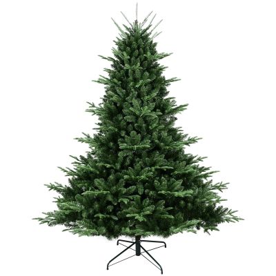 leheyhey 8FT Christmas Tree Simulate Nature Advanced Materials Premium Hinged Blue Spruce Artificial Douglas Firs TreeChristmas Holiday Party Atmosphere Decoration New Year Celebration Xmas Tree