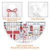 Holiday Tree Skirt - Vibrant Colors - Perfect for Christmas, Halloween, and New Year Celebrations! I Love London view 4