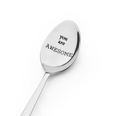 Inspirational Motivational Gifts for Women Men You are Awesome spoon Gifts for Daughhter Son Christmas Birthday Gifts for Best Friend Coworkers Encouragement Gifts for Coffee Tea Lover Spoons