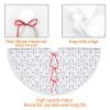 Holiday Tree Skirt - Vibrant Colors - Perfect for Christmas, Halloween, and New Year Celebrations! Hunting Arrows Triangles Deer view 4