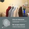 BestAlice Retractable Clothesline, Retractable Laundry Line Indoor Outdoor Clothes Line, 15m Heavy Duty Adjustable Wall Mounted Clothes Line Single Line Indoor Room Clothes Line view 2