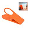 FONDOTIN 3 Pcs Portable Desk Cup Holder Clip Versatile Drinking Cup Clamp for Office Home Use Fits Table Edges Couch Armrests Random Color view 3