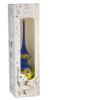 Sunflowers Hand Painted Hand Blown Glass Christmas Tree Topper. Made in Ukraine. view 3