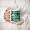 Alison Name Christmas Gift. Personalized Ugly Christmas Sweater Coffee Mug. Funny Custom Xmas Gift, Stocking Stuffer For Friends, Coworkers And Person Who Has Everything. 11 Ounces. view 2
