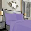 Omanium 100% Pure Cotton 800 Thread Count Sheets California King Size, Lilac, 4 Pieces Sheet Set, 18"24" Deep Pocket - 1 Flat Sheet, 1 Fitted Sheet and 2 Pillowcases, Breathable & Cooling Sheet Set view 2