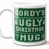 Gordy Name Christmas Gift. Personalized Ugly Christmas Sweater Coffee Mug. Funny Custom Xmas Gift, Stocking Stuffer For Friends, Coworkers And Person Who Has Everything. 11 Ounces. view 1
