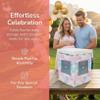 ibasenice Gender Reveal Balloon Box, Foldable Boy or Girl Party Box view 4