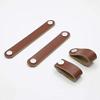 BULINO Leather Handles,Drawer Pull Handles,Hardware Furniture,Set of 10 Leather Cabinet Handles Knobs with Screws Cabinet Knobs Cabinet Door Handle for Cupboard Desk Drawer and Home Drating view 4