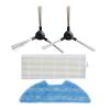 ZeAda 2 Side Brushes + 1filters HEPA+1mop,Compatible for Proscenic 811 GB / 911SE Sweeper Accessories Plastic Cleaning Product Replacement view 1