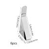 ablecloth Clips for Picnic tables | Outdoor Table 6pcs Stainless Steel Table cloth Clip Tablecloth Clip Fixed Dining Table Clip Table Cover Holder Stable Clips Clamps Suitable for placing tablecloths view 4