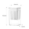 Fdit Greek Yogurt Strainer with Fine Mesh Bag and Lid, Stainless Steel Cheese Filter, 10.8x17.6x9cm, Large Capacity view 2