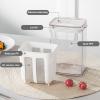 Fdit Greek Yogurt Strainer with Fine Mesh Bag and Lid, Stainless Steel Cheese Filter, 10.8x17.6x9cm, Large Capacity view 3