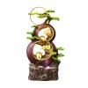 Tabletop Fountain Waterfall Resin Cascading Water Fountain Cascading Water Fountain with LED Lights, Indoor Large Water Feature for Bedroom, Office, Living Room, 42.5 Inch Tall Indoor Waterfall Deskto view 1