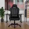 Arozzi Torretta Soft PU Leather Material Gaming Chair, Durable Ergonomic Office Chair with Adjustable Height, 3D Armrest & 2 Supportive Pillows (Pure Black) view 2