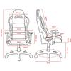 Arozzi Torretta Soft PU Leather Material Gaming Chair, Durable Ergonomic Office Chair with Adjustable Height, 3D Armrest & 2 Supportive Pillows (Pure Black) view 3