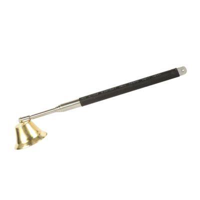 ARTIBETTER Oil lamp Extinguisher Wick Dipper blowzee Candle Blower Candle Wick Snuffer Bell Snuffer Vintage lamp Shades Long Handle Extinguisher Alloy Retractable Cutting Machine