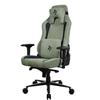 Arozzi Vernazza Supersoft Upholstery Material has a Unique Velvety Texture That is Fluid-Repellant and Breathable with Memory Foam Lumbar Support and 4D Armrest for Office and Gaming Chair - Forest view 1