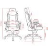Arozzi Vernazza Supersoft Upholstery Material has a Unique Velvety Texture That is Fluid-Repellant and Breathable with Memory Foam Lumbar Support and 4D Armrest for Office and Gaming Chair - Forest view 3