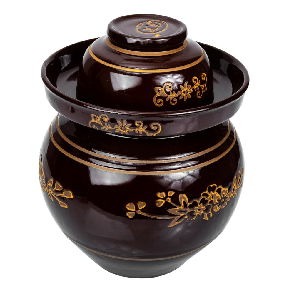 ABOOFAN Chinese Pickle Jar Ceramic Jar Traditional Ceramic Can Fermenting Tanks
