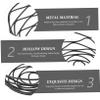 NOLITOY 5pcs Metal Fried Food Basket Snack Serving Dish for Appetizers French Fries and Fried Chicken for Kitchen Restaurant and Use view 3