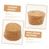 ABOOFAN 2sets Mini Corks Wooden Bottle Stoppers for Corks Decorative Wine Bottle Toppers 30pcs*2 view 3