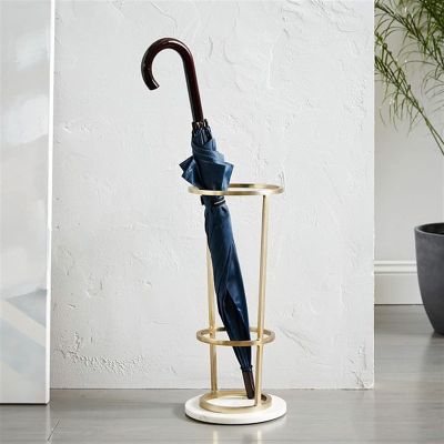 Umbrella Holder Household Simple Umbrella Stand, Multifunctional Umbrella Rack for Canes Walking Sticks, Living Room Office (Color : Gold) (Gold)