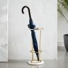 Umbrella Holder Household Simple Umbrella Stand, Multifunctional Umbrella Rack for Canes Walking Sticks, Living Room Office (Color : Gold) (Gold) view 1