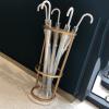 Umbrella Holder Household Simple Umbrella Stand, Multifunctional Umbrella Rack for Canes Walking Sticks, Living Room Office (Color : Gold) (Gold) view 4