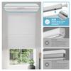 Boolegon No Drill No Tools Cellular Shades Top Down Bottom Up Honeycomb Blinds Blackout Cordless Window Blinds Easy to Install Cellular Shade for Windows,Blackout-White,Custom Size view 2