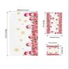 3-Piece Towel Set - Bath Towels Hand Towels Wash Cloths, Absorbent and Drying Christmas Poinsettia Towel Set for Kitchen/Bathroom/Gym/Swimming Pool view 4