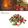 BORDSTRACT A Set of 49 Red Shatterproof Ornaments, Mini Ornaments Suitable for Hanging in The Tree Family Parties, Garden Dinners, Birthday Parties, Dances(02) view 4