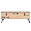 WEHUOSIF Storage Bench,Shoe Stool,End of Bed Stool,Bedroom Furniture,Entry Bench,Piano Bench,Indoor Bench,for Kitchen, Bedroom, Dining Room, Restaurant, Living Room, Hotel,43.3" Solid Wood Fir view 3