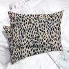MISSUYSA Antelope Black Animal Print Throw Pillow Case Set of 2 Asian Rectangular Cushion Cover 20x30in Decorative Pillow Home Cotton Linen Exotique Pillowcase for Home Indoor Sofa Couch Decor view 3