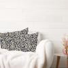 MISSUYSA Antelope Black Animal Print Throw Pillow Case Set of 2 Asian Rectangular Cushion Cover 20x30in Decorative Pillow Home Cotton Linen Exotique Pillowcase for Home Indoor Sofa Couch Decor view 4