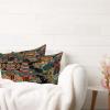 MISSUYSA Asian Throw Pillow Case Chinoiserie Charcoal Coral Pagoda Cushion Cover Chinese Style 20x30in Set of 2 Cotton Linen Rustic Rectangular Throw Pillow Cover for Sofa Couch Bed Chair Car view 4