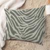 MISSUYSA Set of 2 Lumbar Cushion Cover Tiger Stripes Cream Muted Beige Throw Pillow Case Chinese Style 20x30in Decorative Pillow Home Cotton Linen Maximalist Cushion Cover for Couch Sofa Bed Car view 2