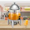 12L 3.2gal hot and cold beverage dispenser, Commercial Coffee Urn and Hot Beverage Dispenser, Stainless Steel Coffee Chafer Urn for Coffee and Juice (Clear) view 1