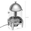 12L 3.2gal hot and cold beverage dispenser, Commercial Coffee Urn and Hot Beverage Dispenser, Stainless Steel Coffee Chafer Urn for Coffee and Juice (Clear) view 2