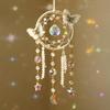 Artilady Dream Catcher for Girls - White Butterfly Small Dream Catchers with Crystals Cute Room Decor for Teen Girls Boys Boho Bedroom Wall Home Decorations Birthday Christmas Women Kids Gifts view 1