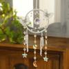 Artilady Dream Catcher for Girls - White Butterfly Small Dream Catchers with Crystals Cute Room Decor for Teen Girls Boys Boho Bedroom Wall Home Decorations Birthday Christmas Women Kids Gifts view 2