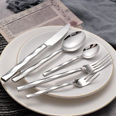 Halloween Essentials Cutlery Set 30 Piece Silverware Set for 6 Food-Grade Stainless Steel Include Knives Dinner Forks Spoons Teaspoons Ergonomic Durable Family Gatherings Best Gift Combo