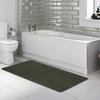 Fasward Bathroom Mat Toilet Runner Rug Custom Size Non Slip Quick Dry Water Absorbent Shower Rugs Fit Under Door-Washable Bath Rug for Bathtub, Shower Room, Sink, Laundry Room view 1